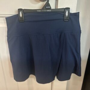 Lululemon Athletica navy blue skort